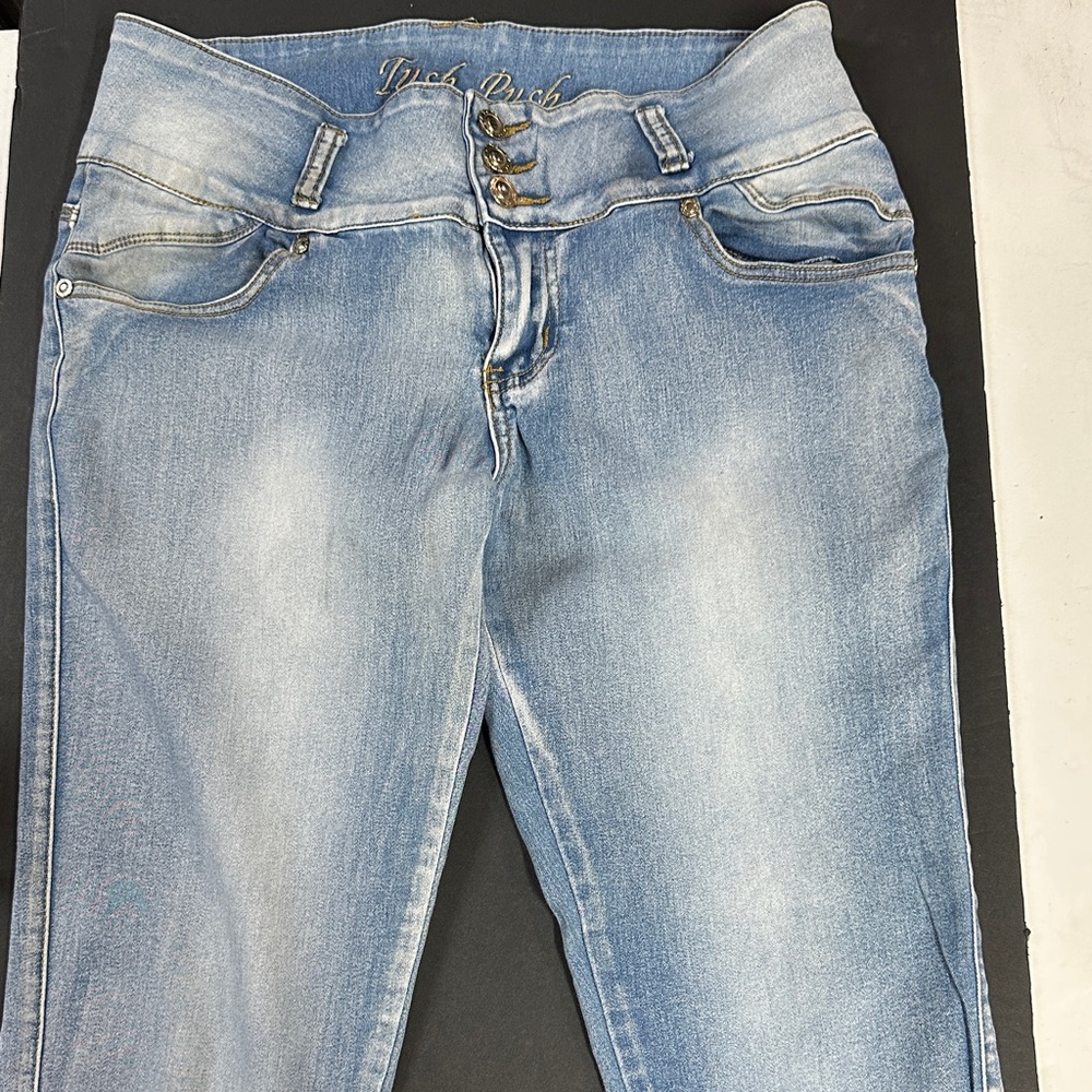 Jack & Duck High Rise Light Blue Women's Jeans by Tush Push good condition